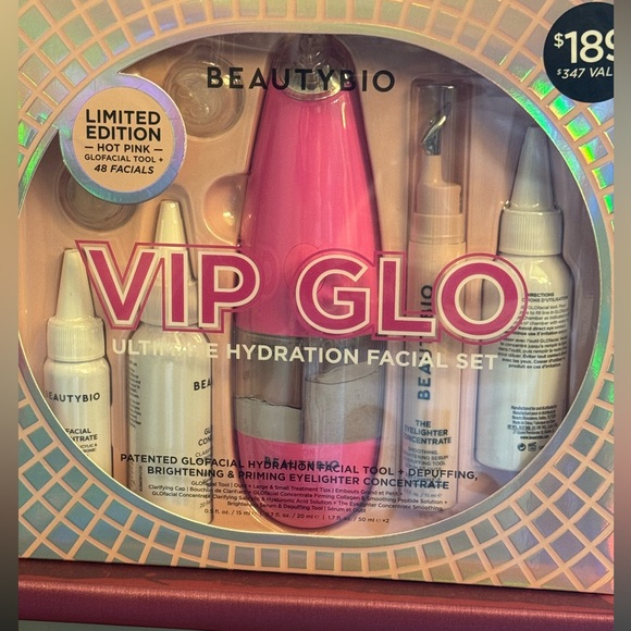 Beautybio Other - BeautyBio Hydration Facial Set - Pink